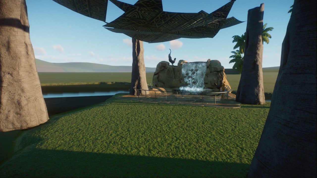 Aquatic Animal Talk Point Scenery