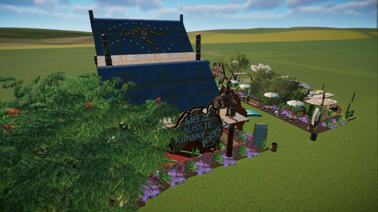 Australia Themed Station Shell
