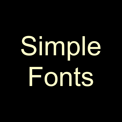 SimpleFonts