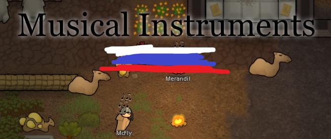 Русификатор Musical Instruments mod preview for RimWorld