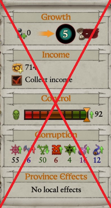 Less Red more Art -  no parchment submod