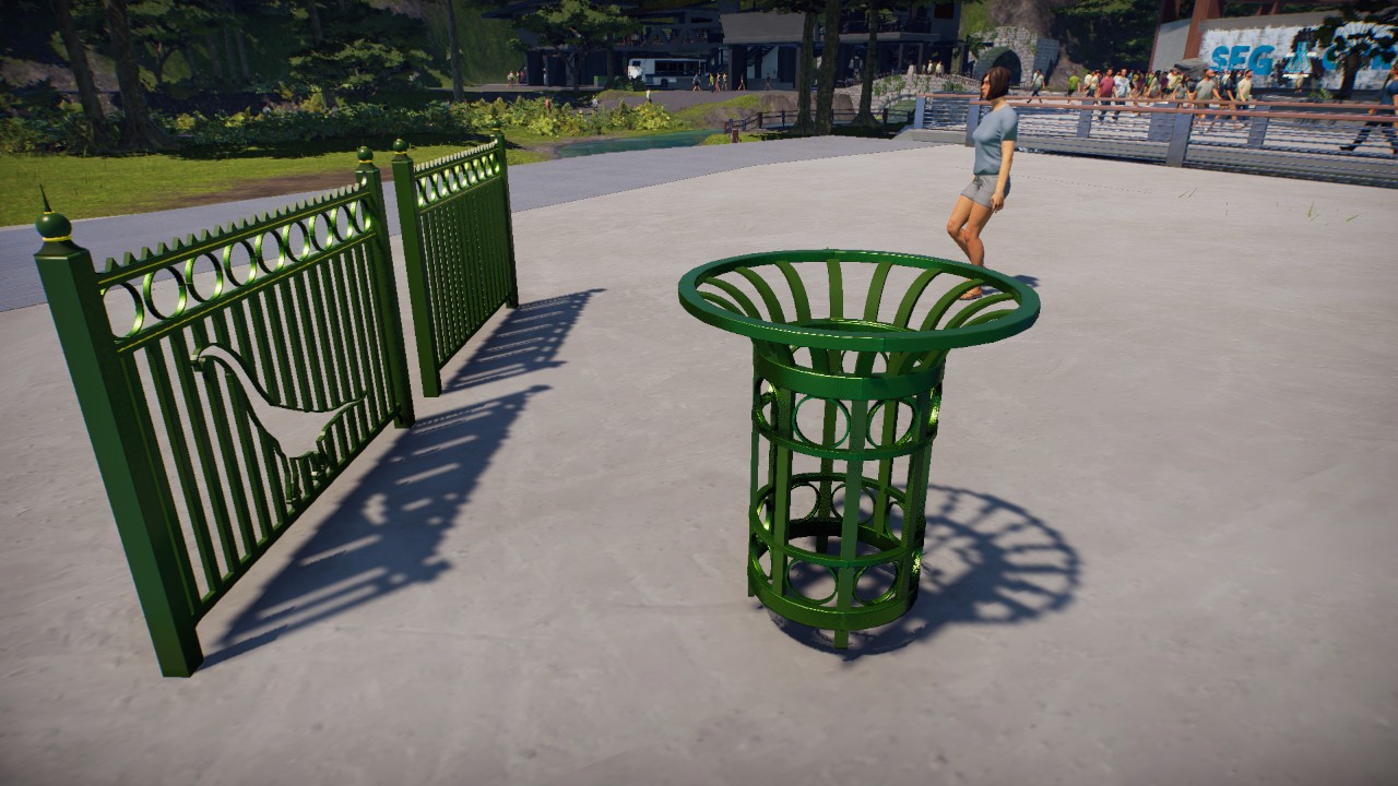 park tree surround