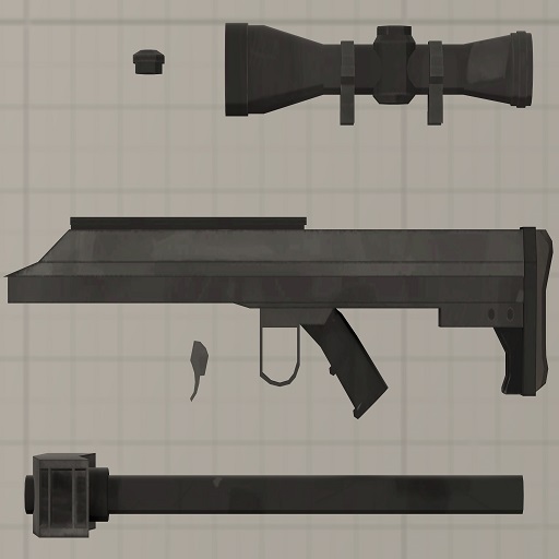 Team Fortress 2 Enhanced The Anti Mann Rifle (Prop)
