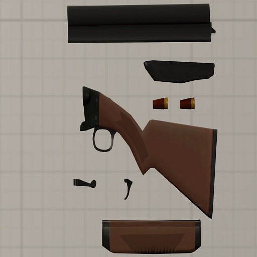 Team Fortress 2 Enhanced Texas Tribarrel (Prop)