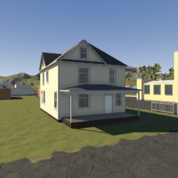 1880's 2 story house (unfurnished)