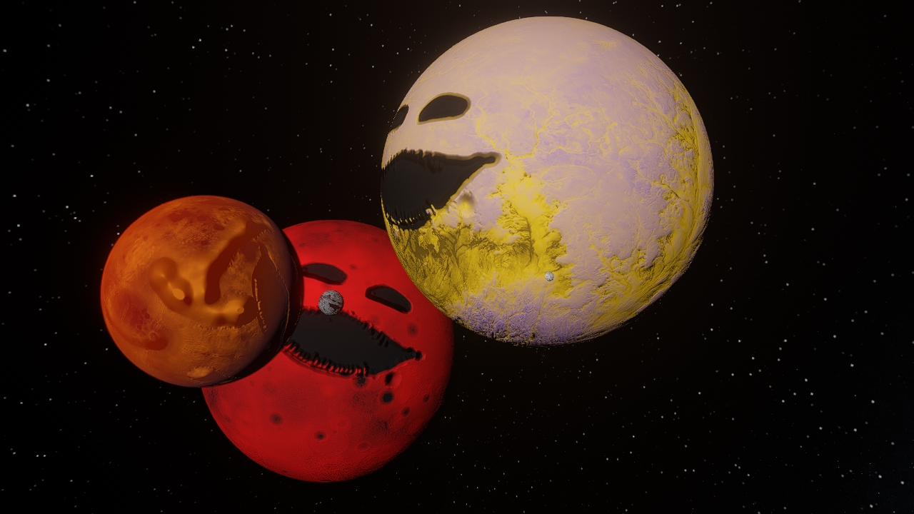 The moon, frinend