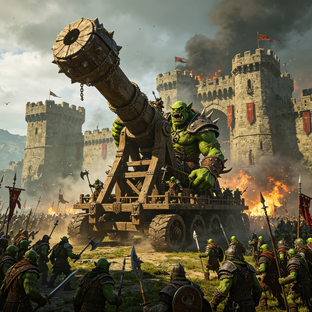 绿皮攻城武器 / Greenskin Siege Weapons