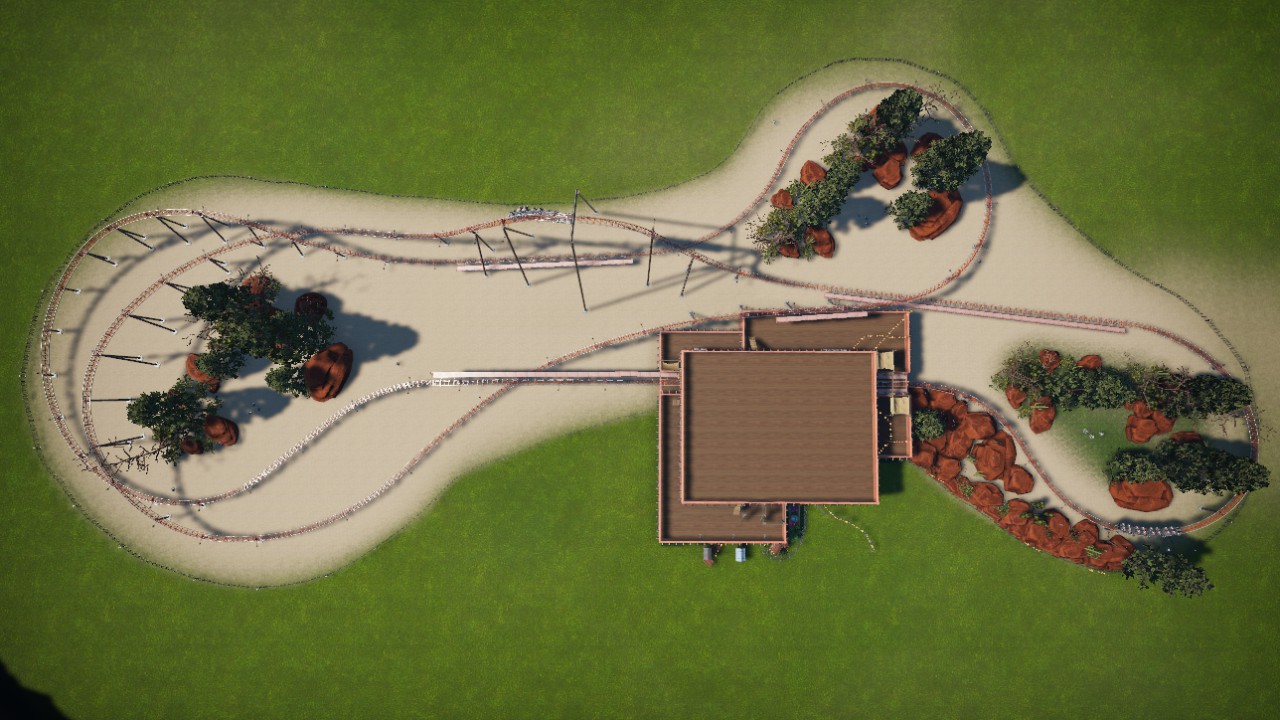 Adobe Building & Coaster