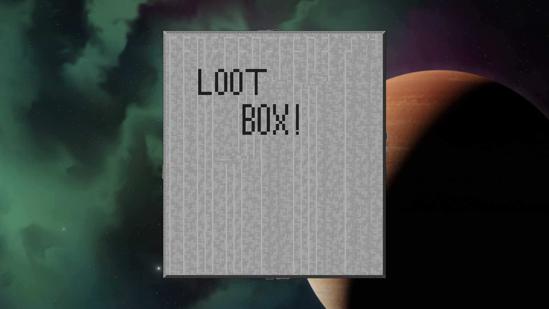 Huge lootbox