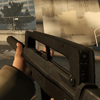 COF FAMAS on L4D1 Animations but Silenced
