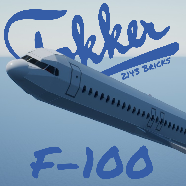 Fokker 100 (By Tigershark)