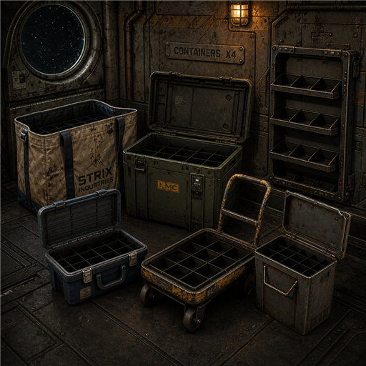 Containers x4