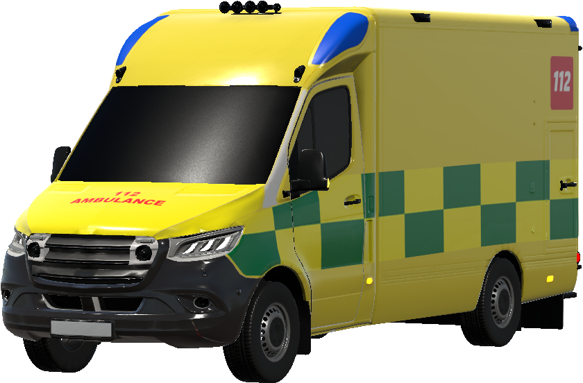 Belgium - Pulsar ambulance