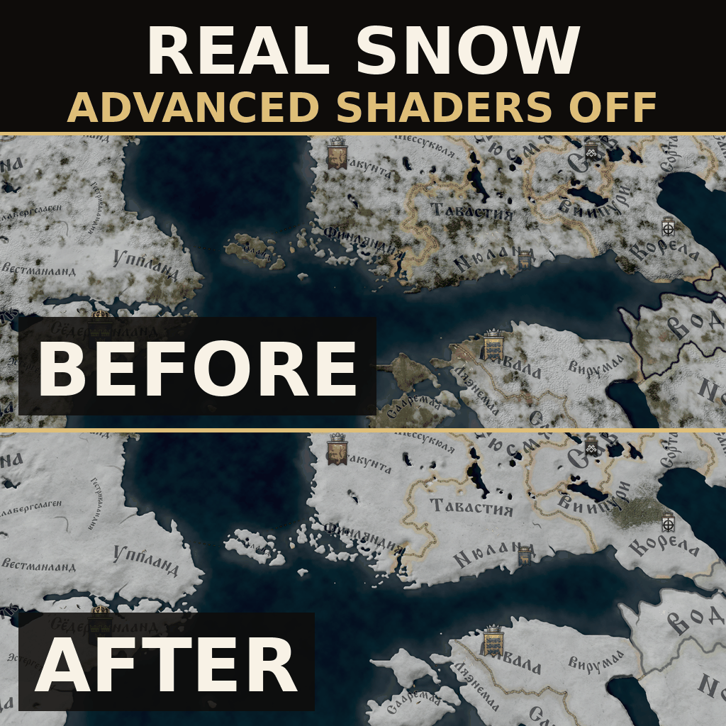 Real Snow Without Advanced Shaders