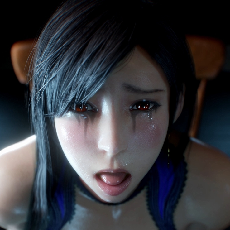 [Nagoonimation]Tifa_Dress_Deepthroat