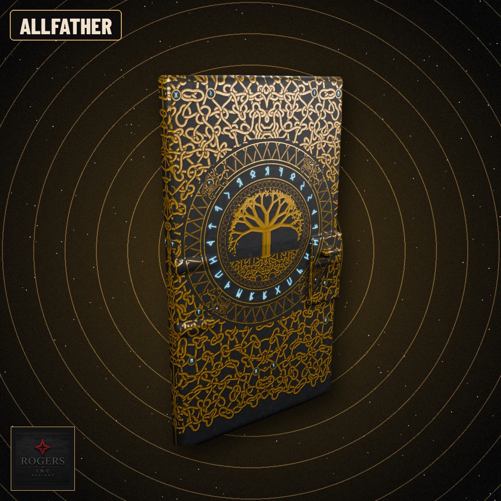 ALLFATHER Sheet Metal Door
