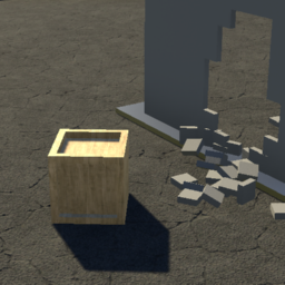 Voxel Destruction Wall (lower brick)