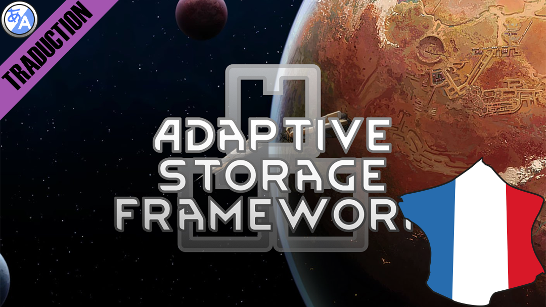 Adaptive Storage Framework [Fr] mod preview for RimWorld