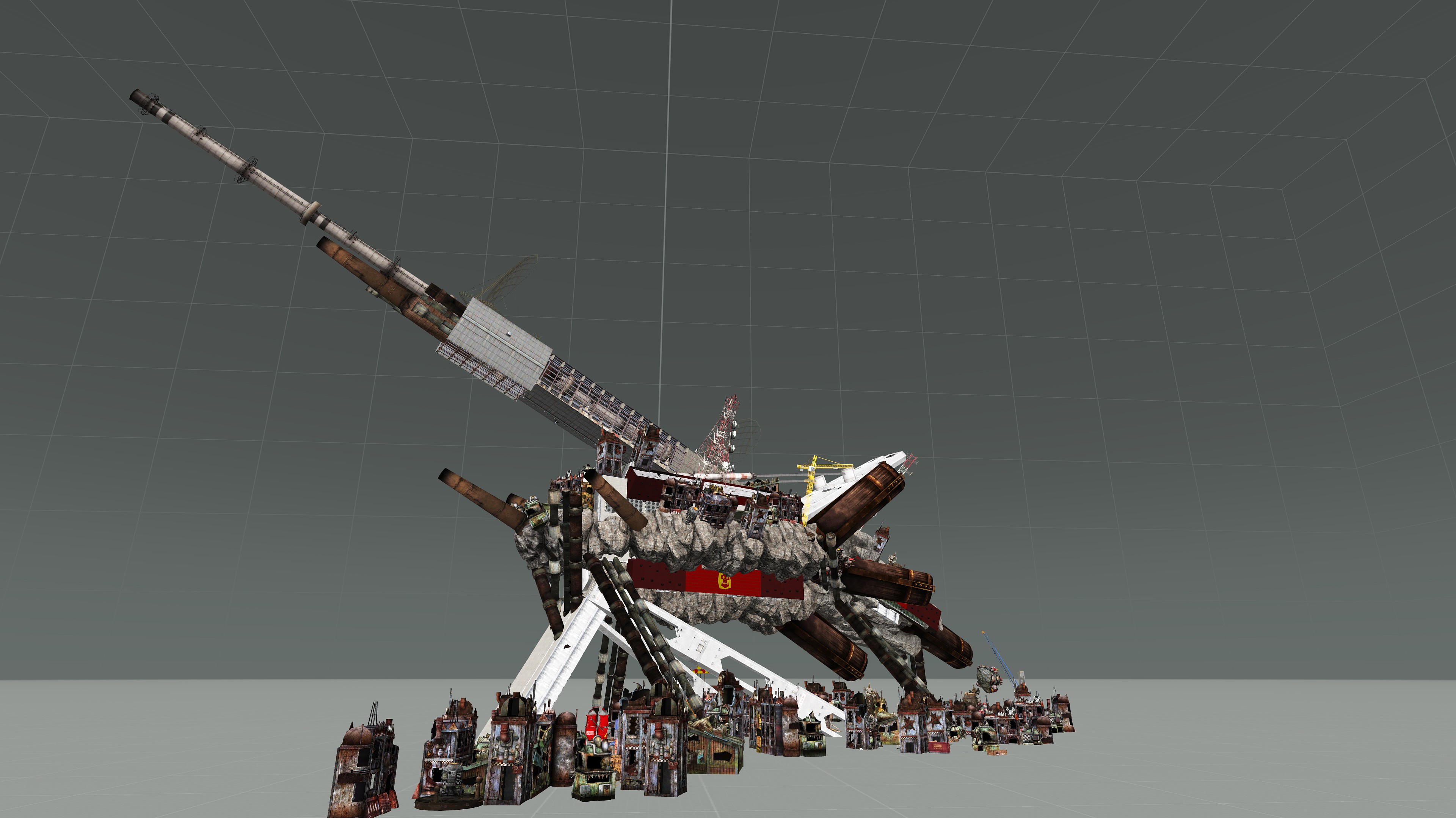 WH40k ORK BIG MEGA ROCK CANNON