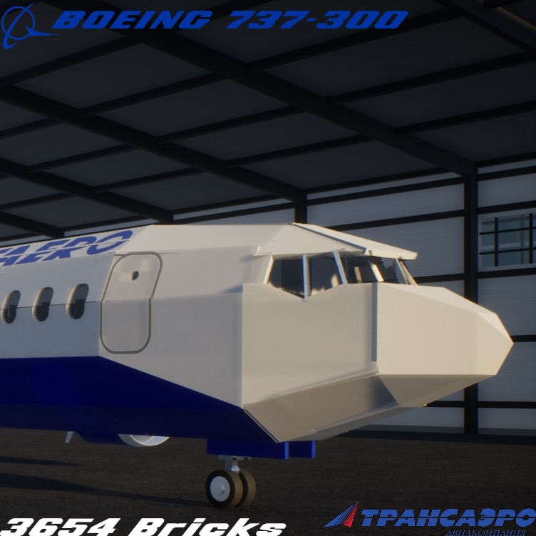 Boeing 737-300 Transaero Airlines (By Sugar 286)