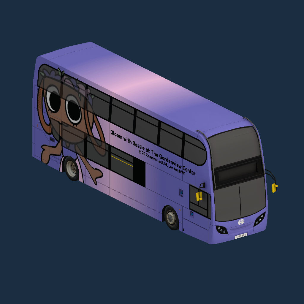 ElmBus London Enviro 400 Dandy's World (Bassie) AD Wrap