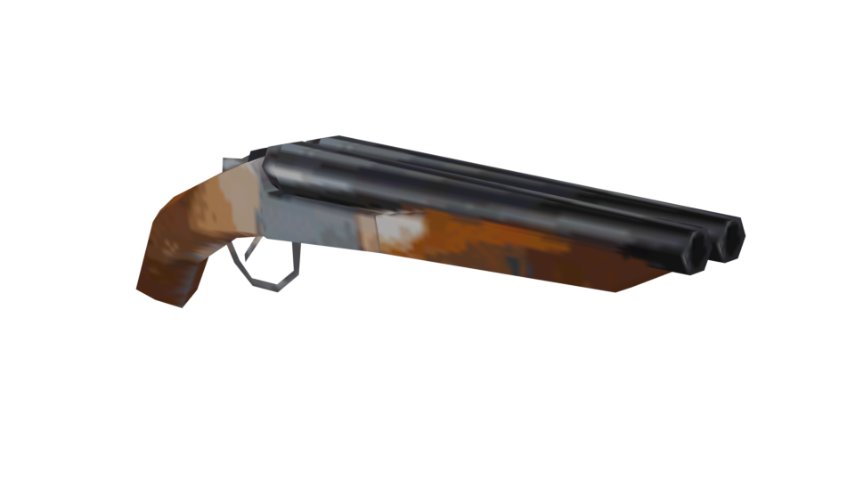 GTA SA Sawnoff Shotgun Wall Mounted