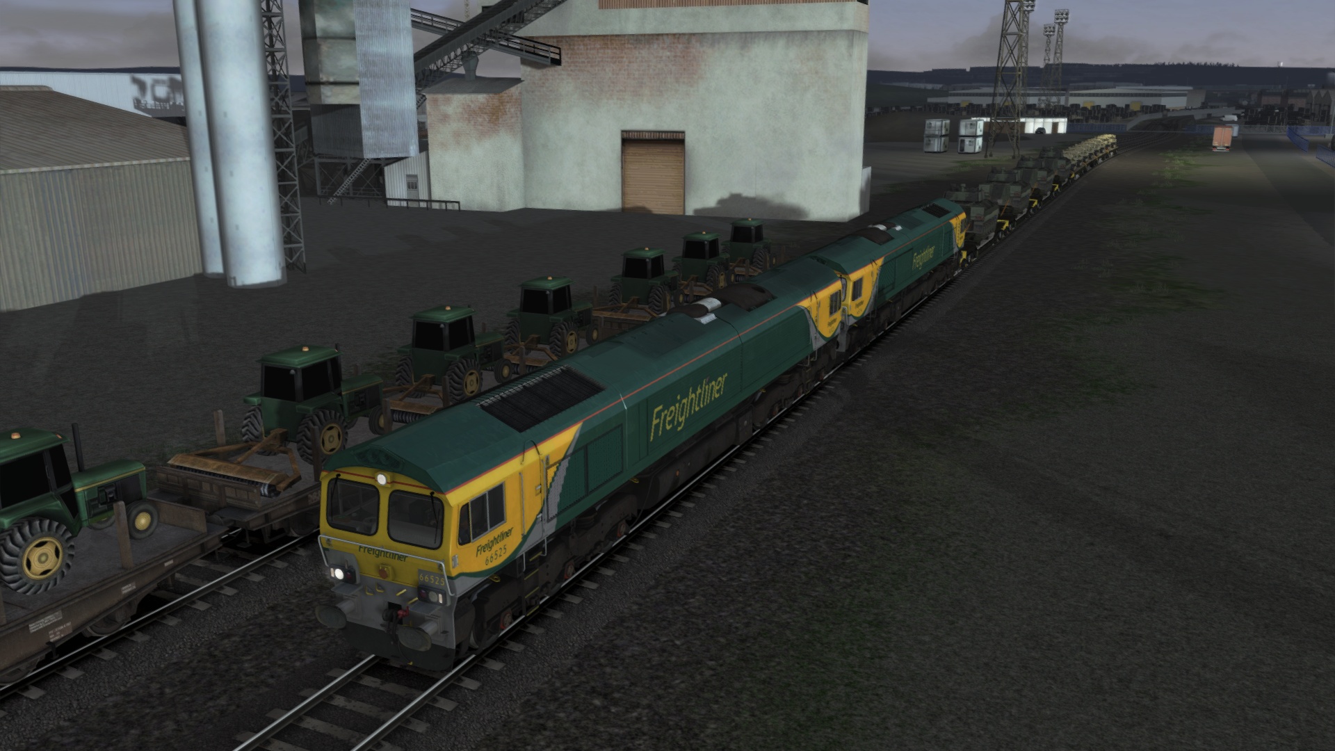 (Class 66) Military Tanks to Newport Docks