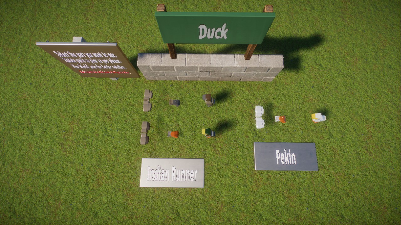 Posable Extras: Ducks