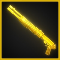 Golden shotgun reskin