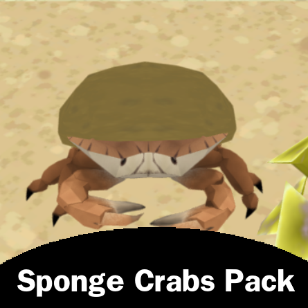 Sponge Crabs Pack