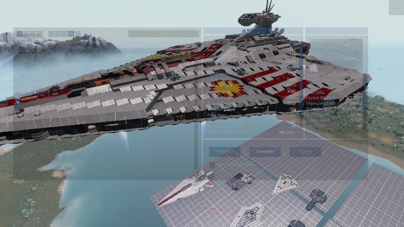 Star Wars : Acclamator Heavy Lift Mobile Base RE 1.7