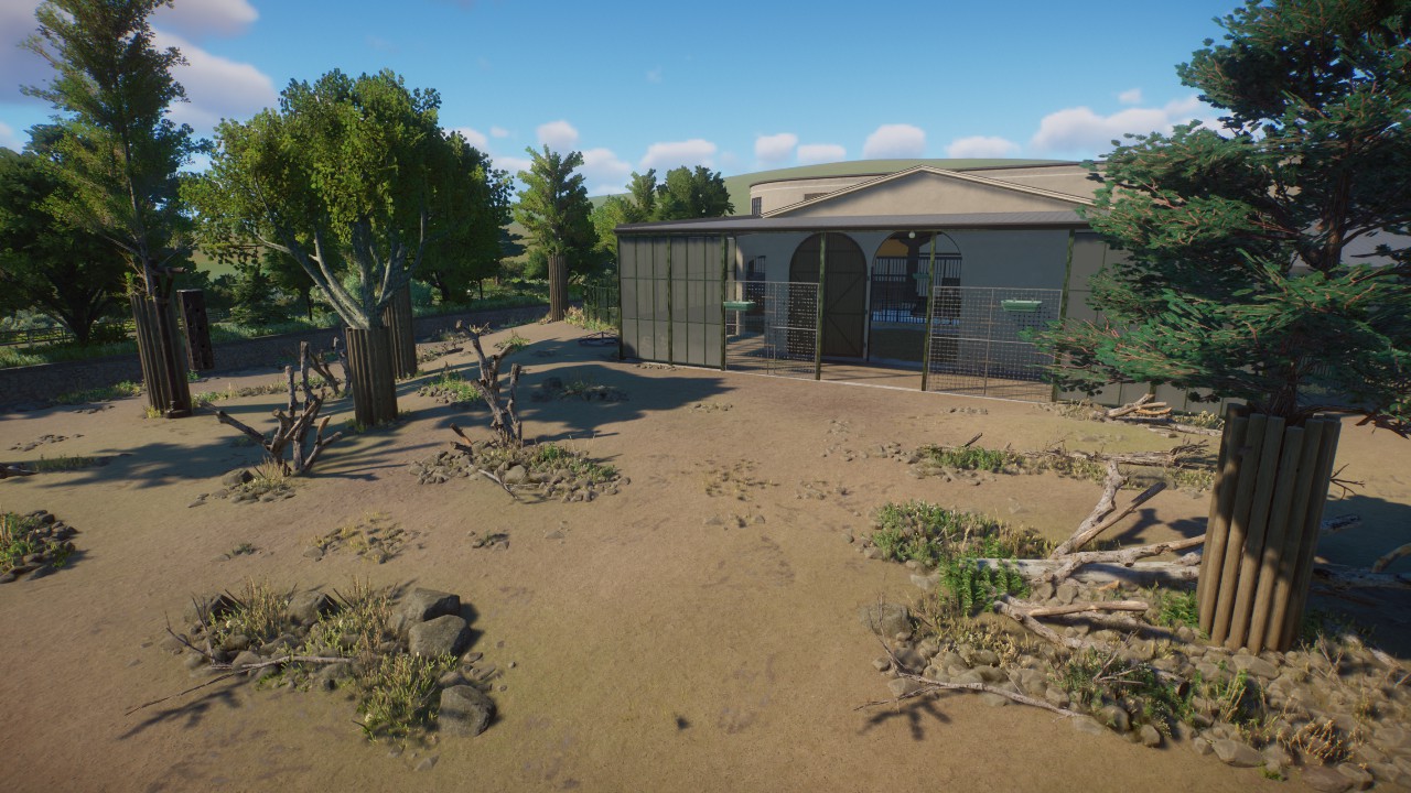 Giraffe Habitat by Cesar Creates