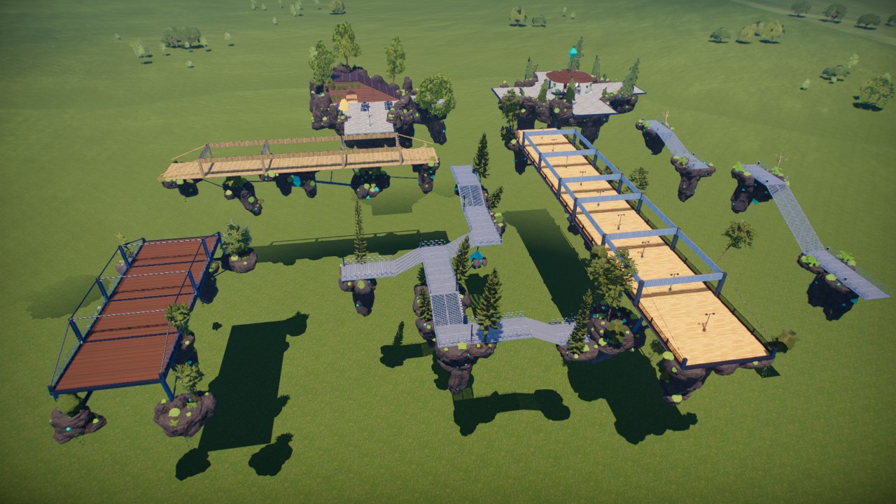 Floating Island bridges