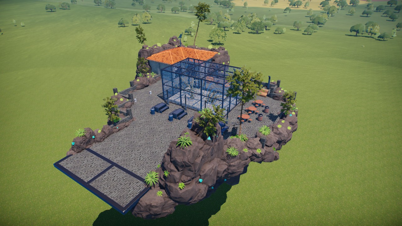 Floating aviary (singular)