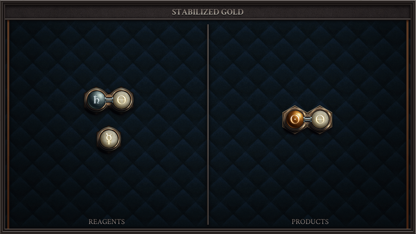 STABILIZED GOLD