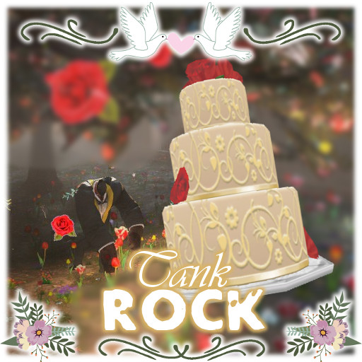 Wedding Collection: Wedding Cake Tank Rock
