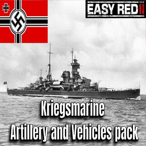 Kriegsmarine Artillery and Vehicles pack