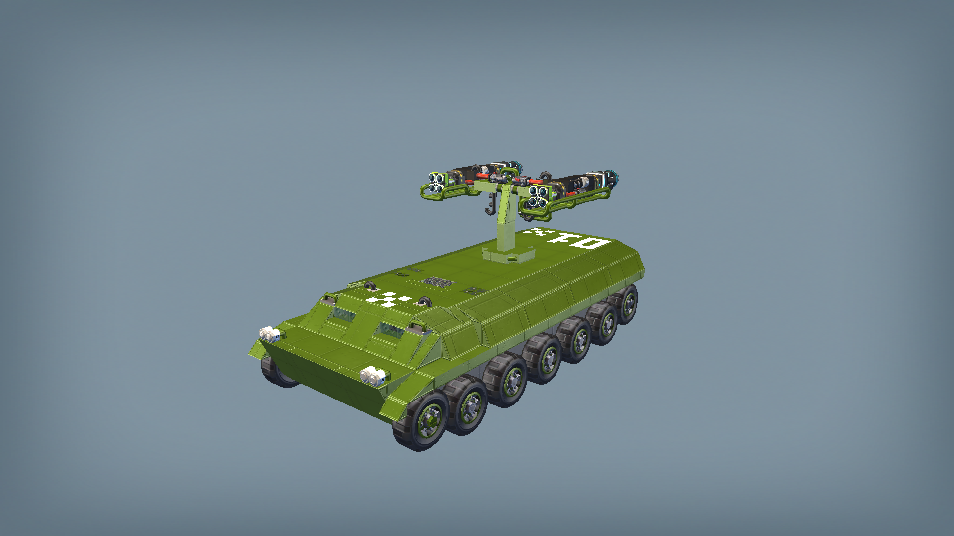 Self proppeled SAM system 01