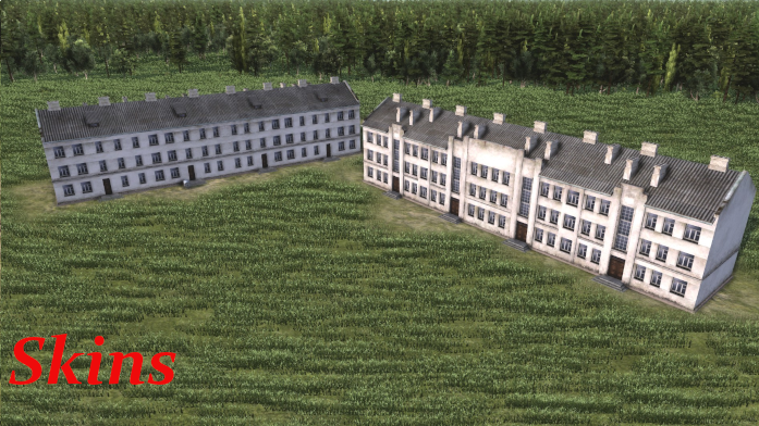 Big residental building 1930s - Orsk, Vokzalnaya 23 - Skins preview