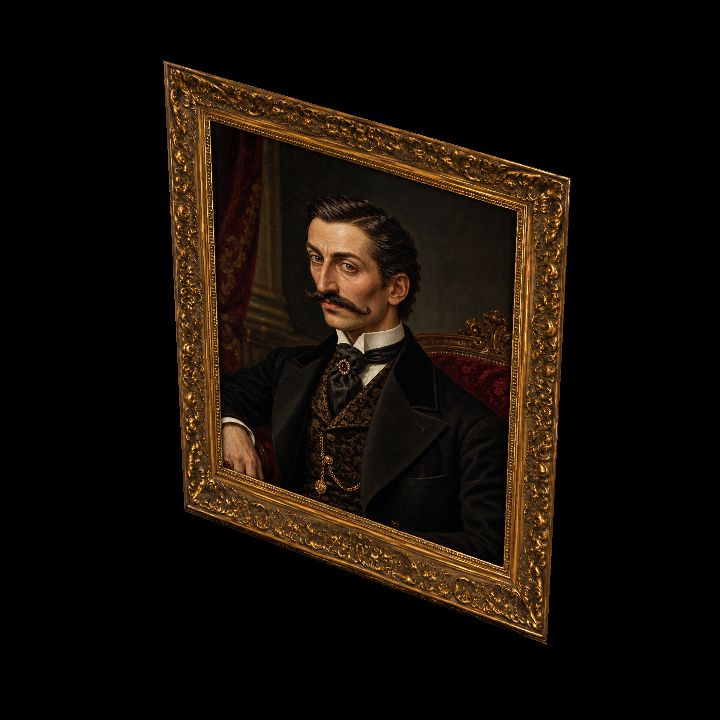 Painting, Vlad III: 1890s {2D}