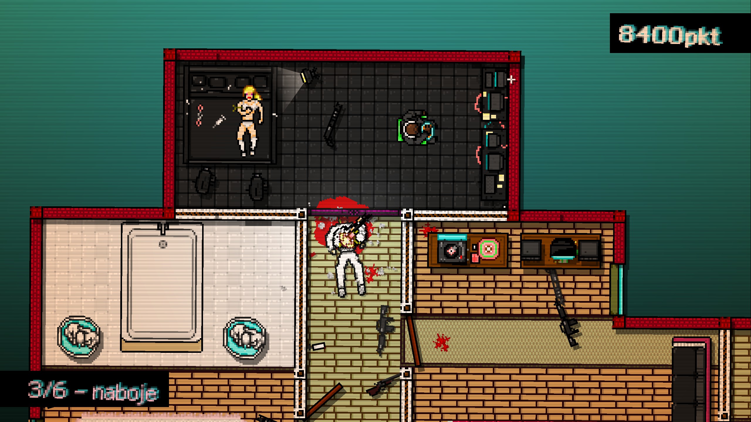 Геймплей Hotline Miami