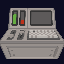 Scifi Computer Console 01