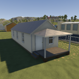 1900's-1940's shotgun style house (unfurnished)