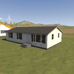 1970s 3 bedroom prefab house (unfurnished)