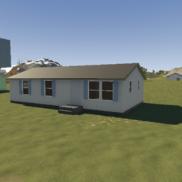 1970s 3 bedroom prefab house (unfurnished) 2