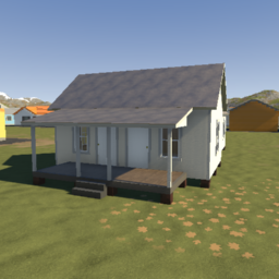 small double pen house (unfurnished)
