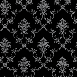 UW Corner Black and Gray Damask Slider