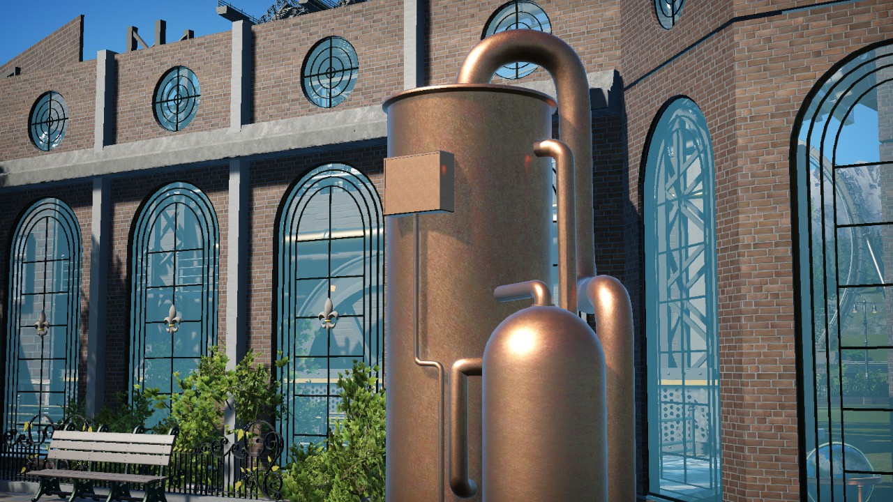 (SP) Copper Brewery Tank