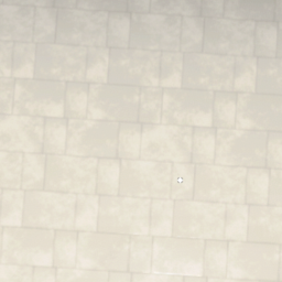 2x2 White Ceramic Floor Tile