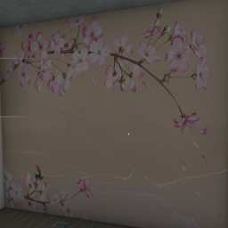 Wall Mural Peach Blossom 400cm x 275cm